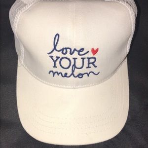 Love Your Melon hat!